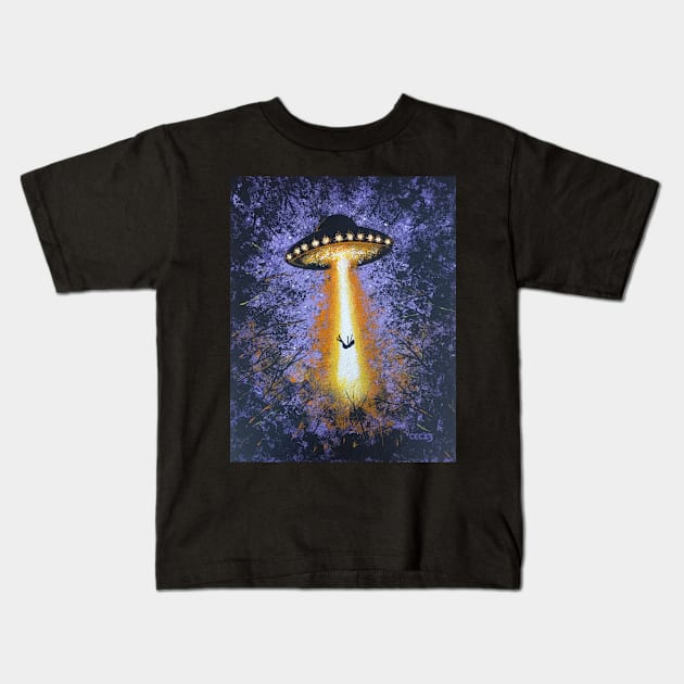 The Abduction Kids T-Shirt by Corey Christensen Art